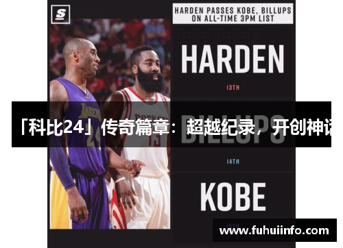 「科比24」传奇篇章：超越纪录，开创神话